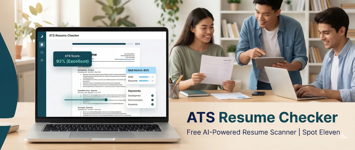 ATS Resume Checker: Free AI-Powered Resume Scanner | Spoteleven